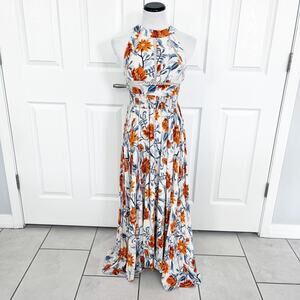 Abel the Label Vienna Floral Print Maxi Dress